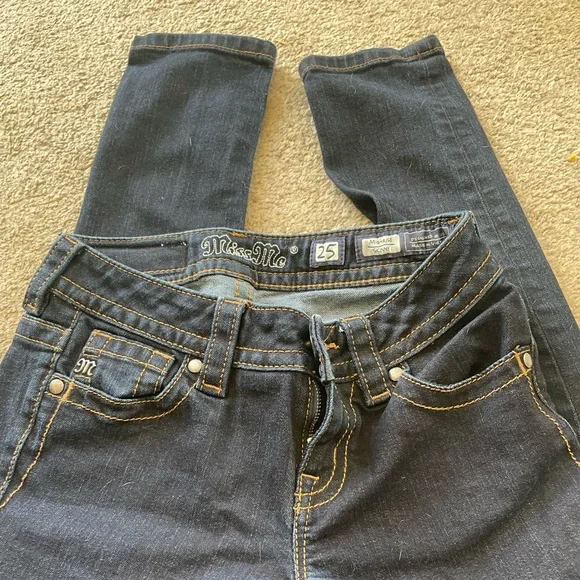 miss me jeans size 0-1 - Picture 2 of 3